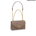 LV New Wave Chain Bag Taupe