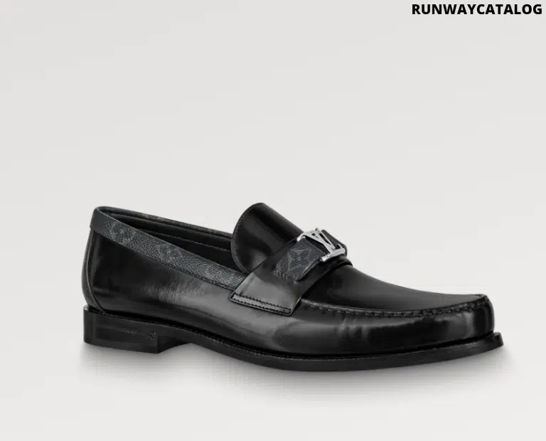 Louis Vuitton Black Major Loafer