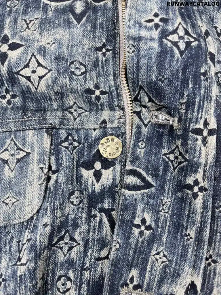 Tapestry Monogram Tailored Denim Jacket - Image 7