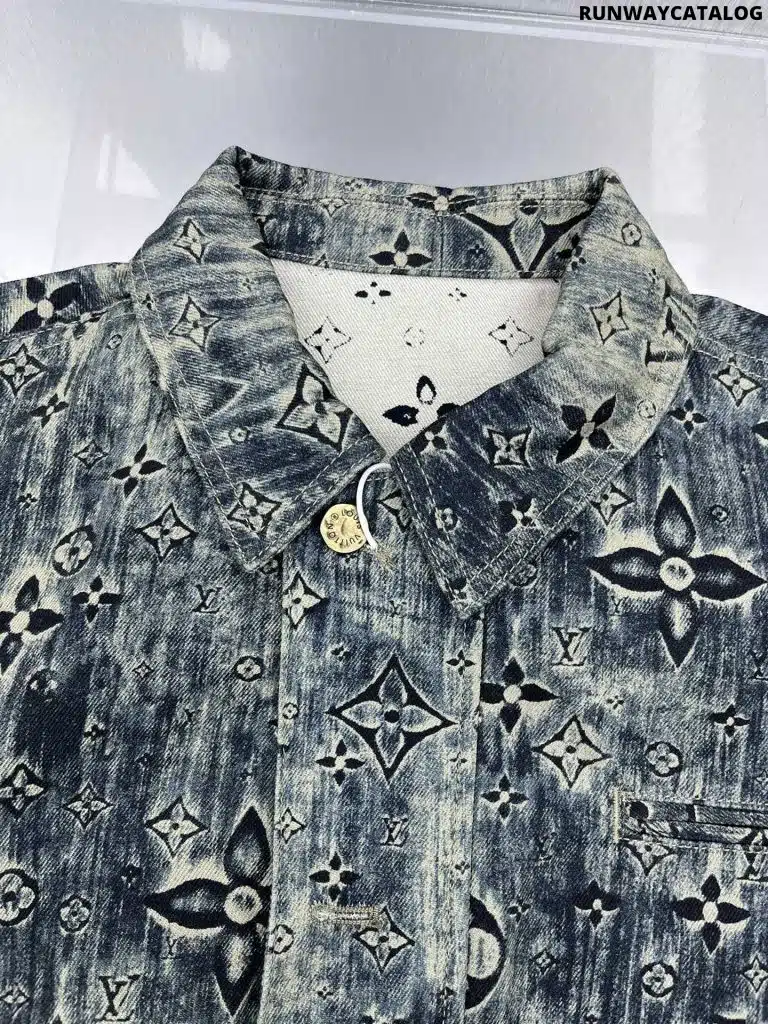 Tapestry Monogram Tailored Denim Jacket - Image 3