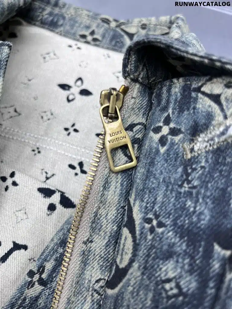 Tapestry Monogram Tailored Denim Jacket - Image 5