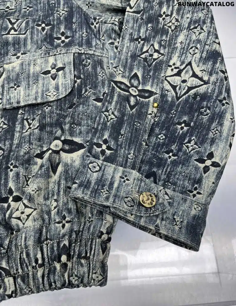 Tapestry Monogram Tailored Denim Jacket - Image 6