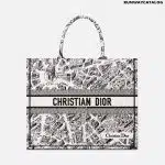 LARGE DIOR BOOK TOTE