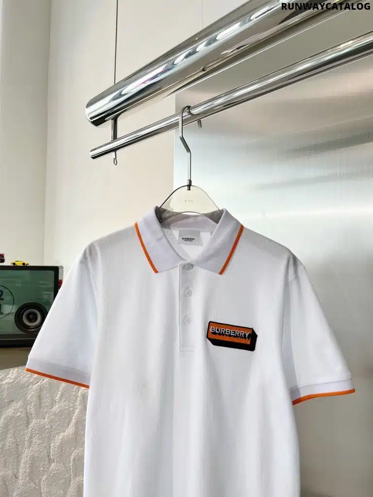 Logo capsule Cotton Piqué Polo Shirt White - Image 2