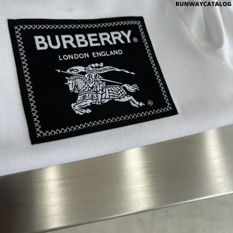 Burberry Logo Lapel Polo Shirt - Image 3