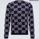 GG jacquard wool sweater