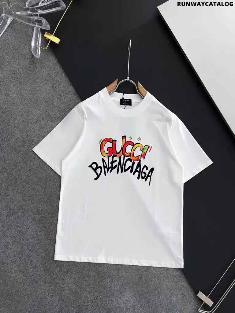 Gucci x Balanciaga WHITE  T-SHIRT