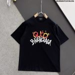 Gucci x Balanciaga BLACK  T-SHIRT