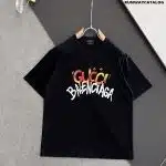 Gucci x Balanciaga BLACK  T-SHIRT