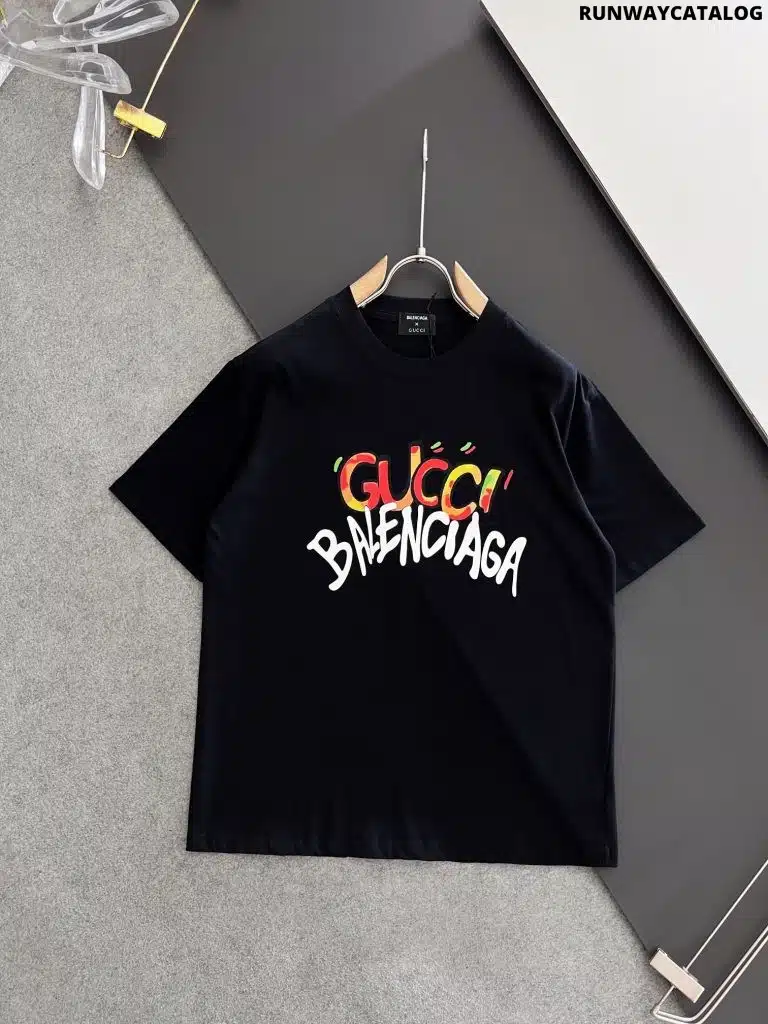 Gucci x Balanciaga BLACK  T-SHIRT