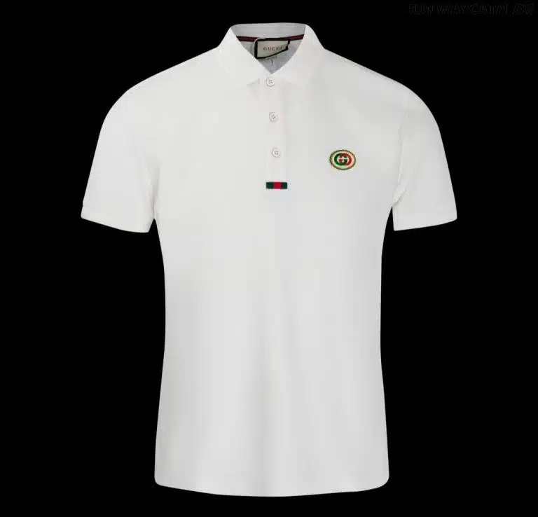 Gucci White Polo T-Shirt