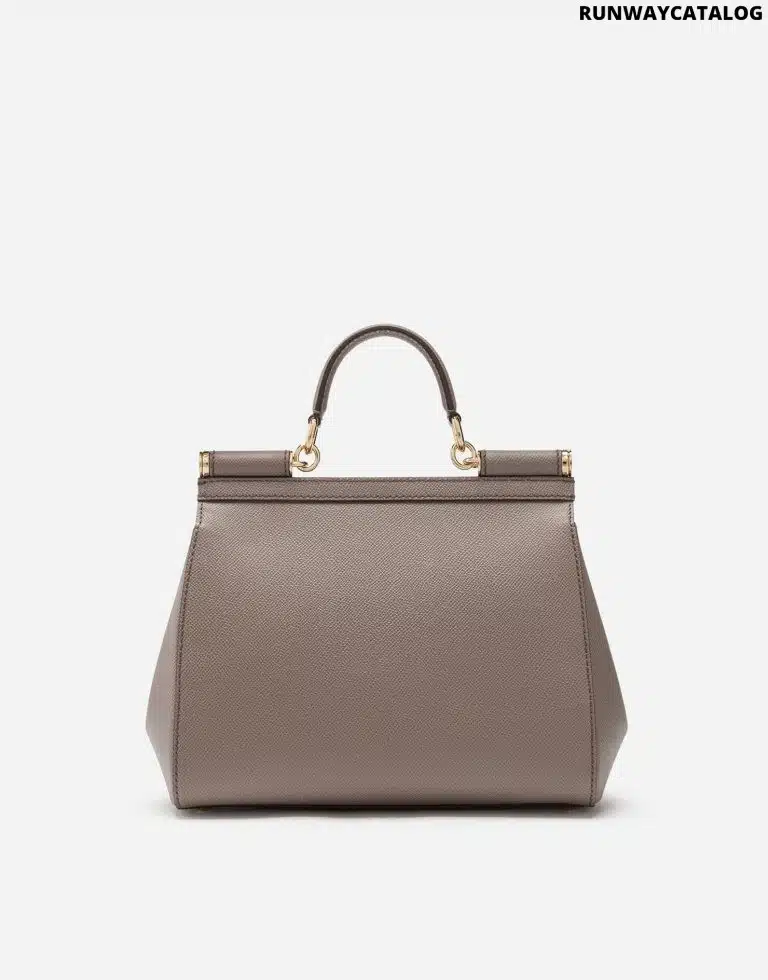 MEDIUM SICILY HANDBAG IN DAUPHINE LEATHER - Image 2