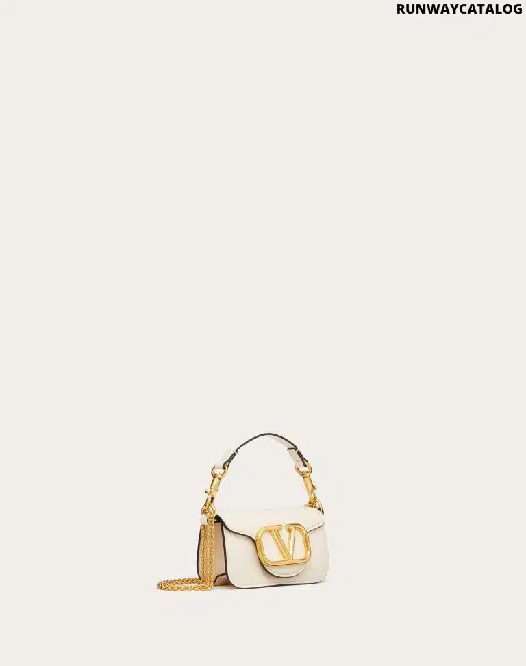 LOCÒ MICRO BAG IN CALFSKIN LEATHER WITH CHAIN - Image 7