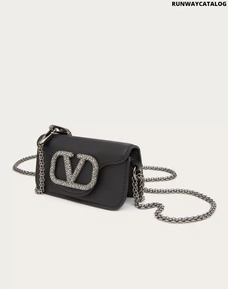 LOCÒ MICRO BAG WITH CHAIN AND JEWEL LOGO - Image 4