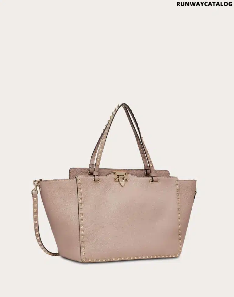 MEDIUM GRAINY CALFSKIN ROCKSTUD BAG - Image 7