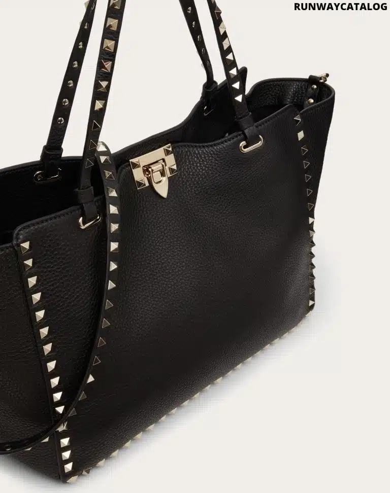 MEDIUM GRAINY CALFSKIN ROCKSTUD BAG - Image 2