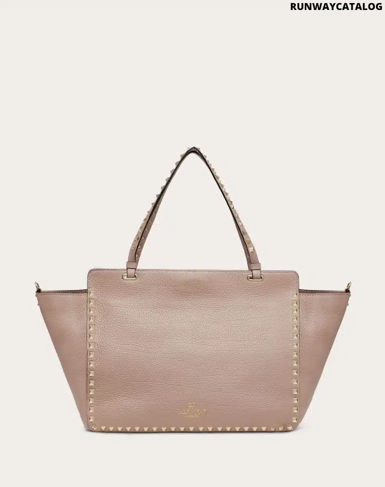 MEDIUM GRAINY CALFSKIN ROCKSTUD BAG - Image 6