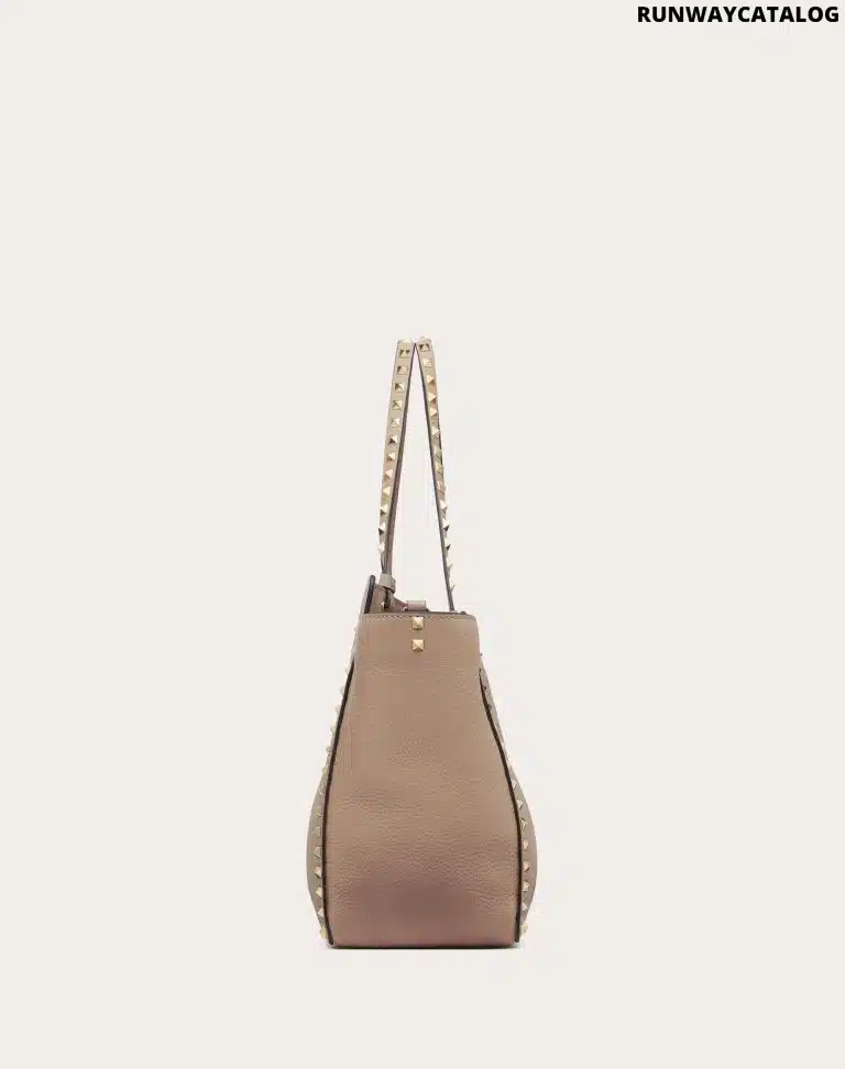 MEDIUM GRAINY CALFSKIN ROCKSTUD BAG - Image 5