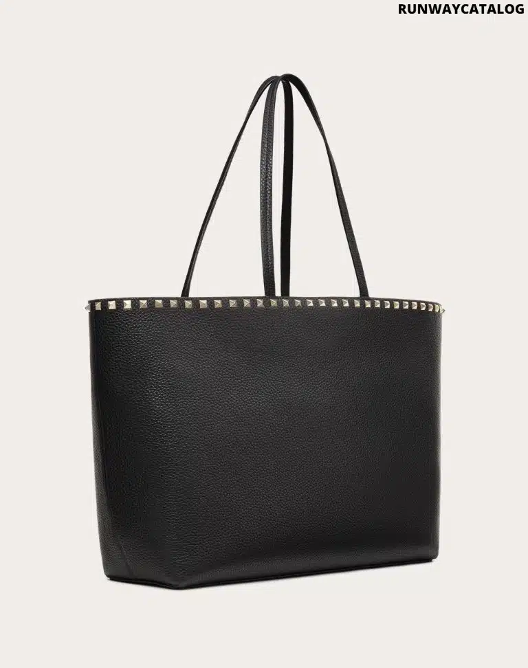 ROCKSTUD GRAINY CALFSKIN TOTE BAG - Image 7