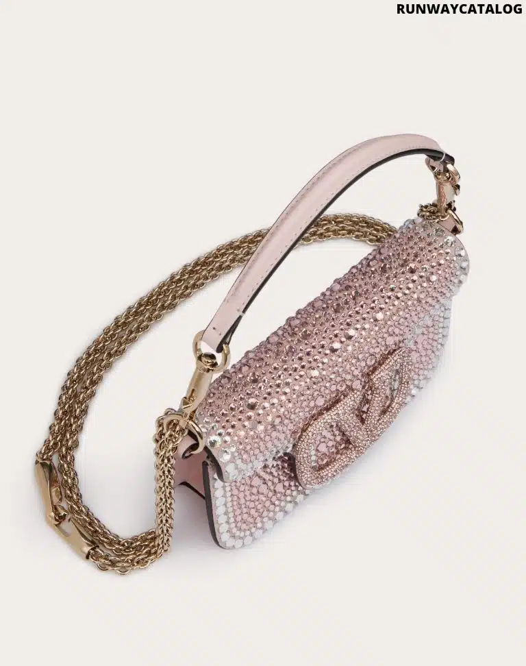 SMALL LOCÒ SHOULDER BAG WITH RHINESTONES - Image 4