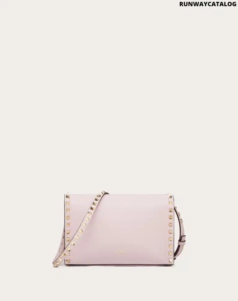 SMALL ROCKSTUD GRAINY CALFSKIN CROSSBODY BAG - Image 6