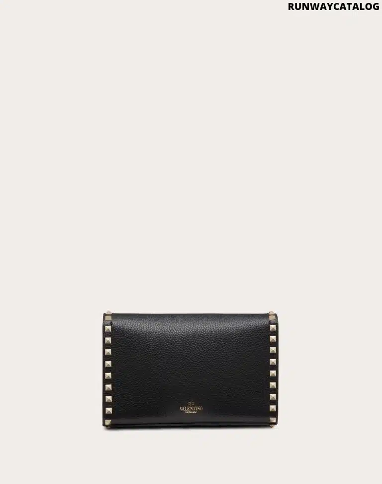 SMALL ROCKSTUD GRAINY CALFSKIN CROSSBODY BAG - Image 6