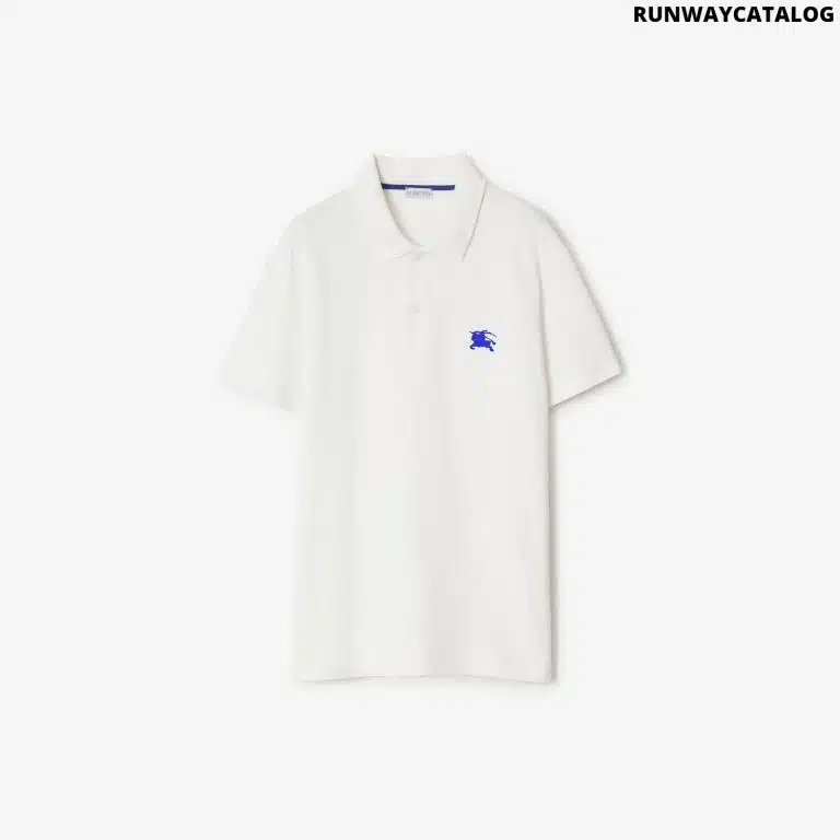 Cotton Polo ShirtPrice undefined Colour: Salt