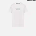 Christian Dior Couture Relaxed-Fit T-Shirt White Cotton Jersey