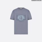 Relaxed-Fit T-Shirt Gray Cotton Jersey