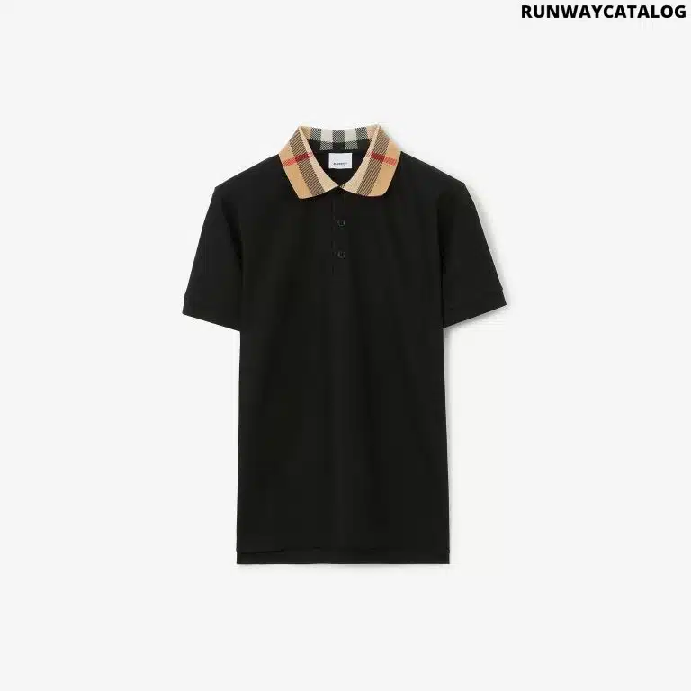 Cotton Polo ShirtPrice undefined Colour: Black