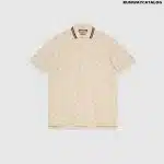 COTTON PIQUET POLO WITH GG