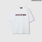 COTTON JERSEY T-SHIRT WITH GUCCI PRINT