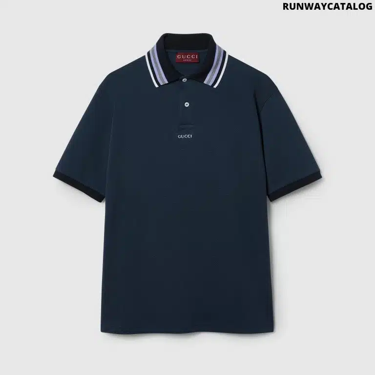 COTTON POLO SHIRT WITH EMBROIDERY