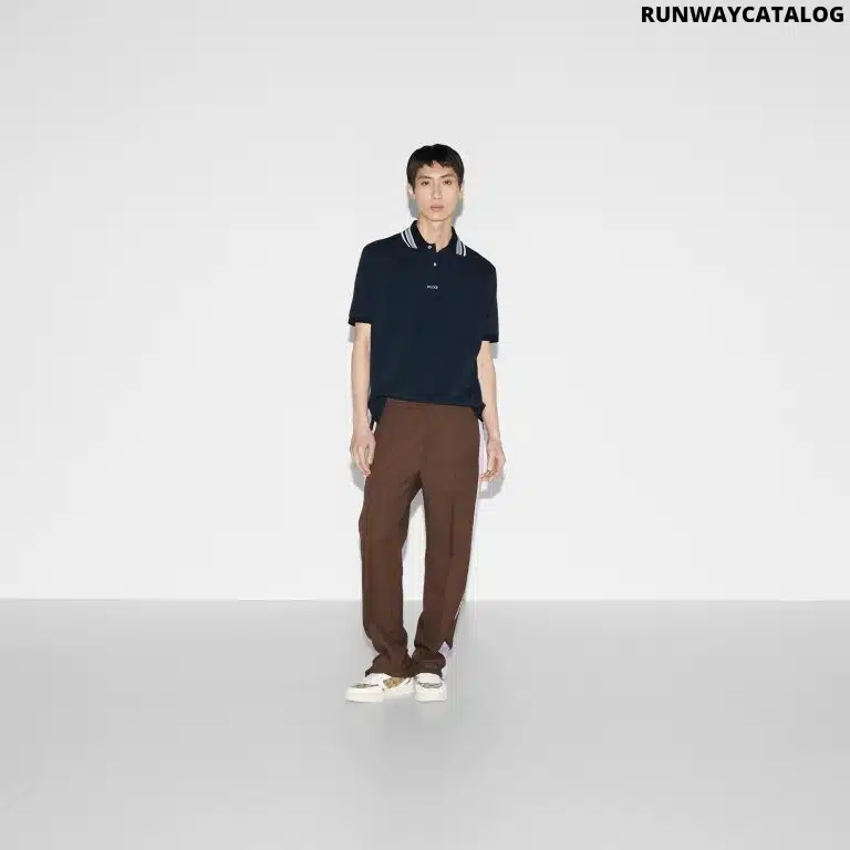 COTTON POLO SHIRT WITH EMBROIDERY - Image 3