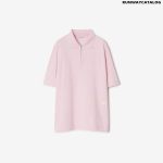 Striped Cotton Polo ShirtPrice undefined Colour: Cameo