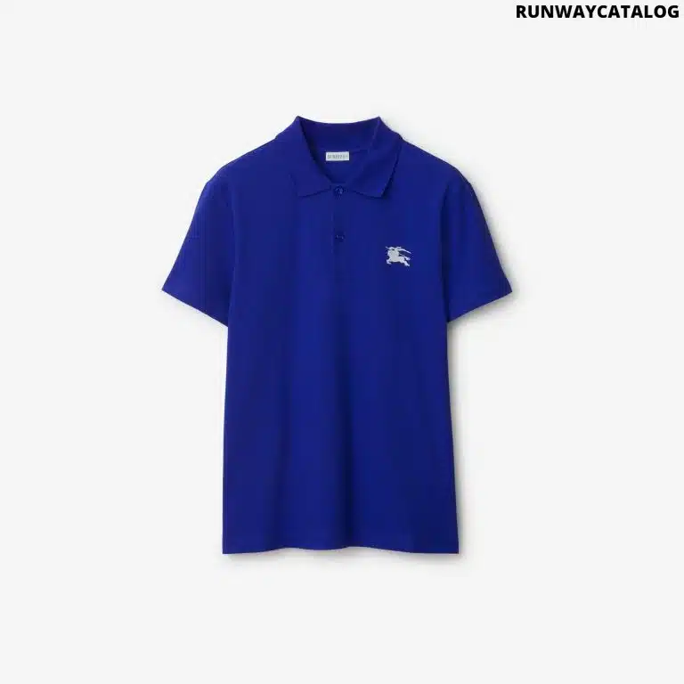 Cotton Polo ShirtPrice undefined Colour: Blue