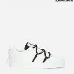 PORTOFINO SNEAKERS IN CALFSKIN AND PATENT LEATHER