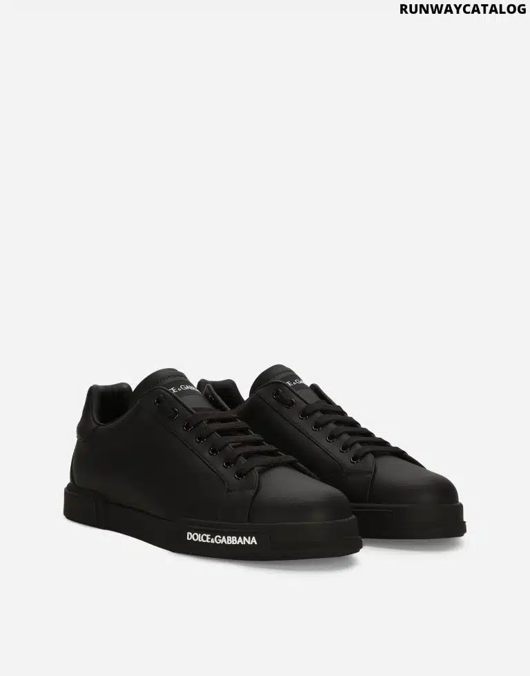 Calfskin nappa Portofino sneakers - Image 2