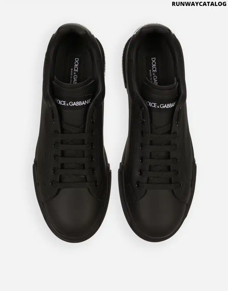 Calfskin nappa Portofino sneakers - Image 3