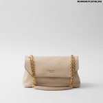 Large leather shoulder bag