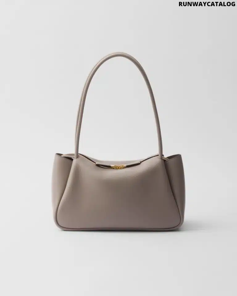 Medium leather handbag - Image 3