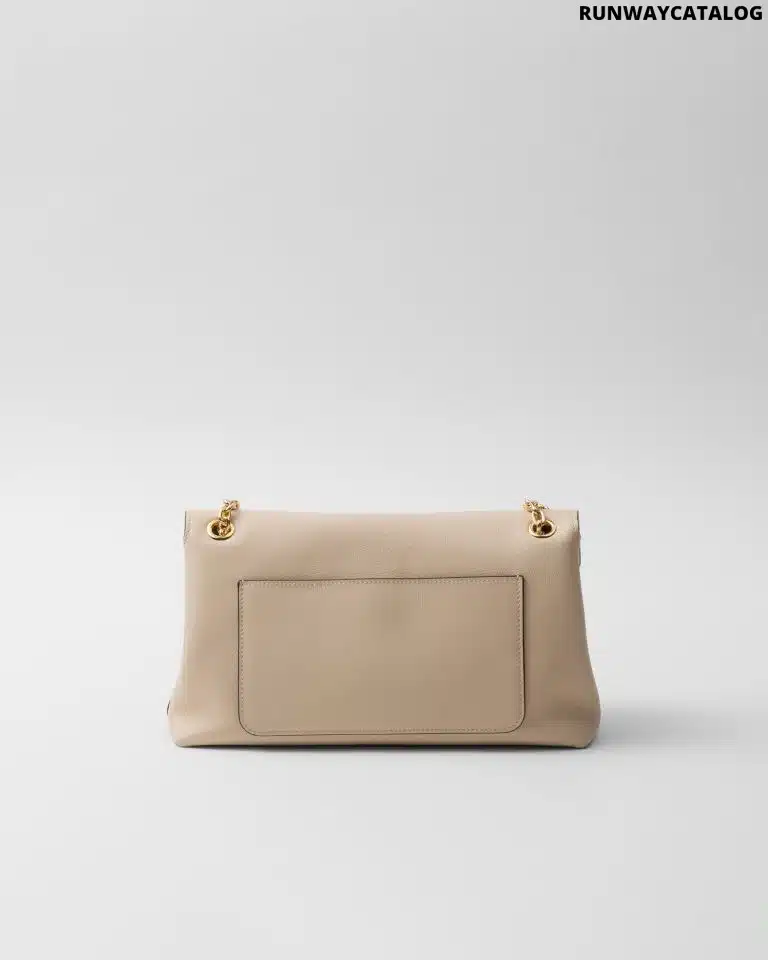 Large leather shoulder bag - Image 3