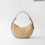 Prada Arqué crochet shoulder bag