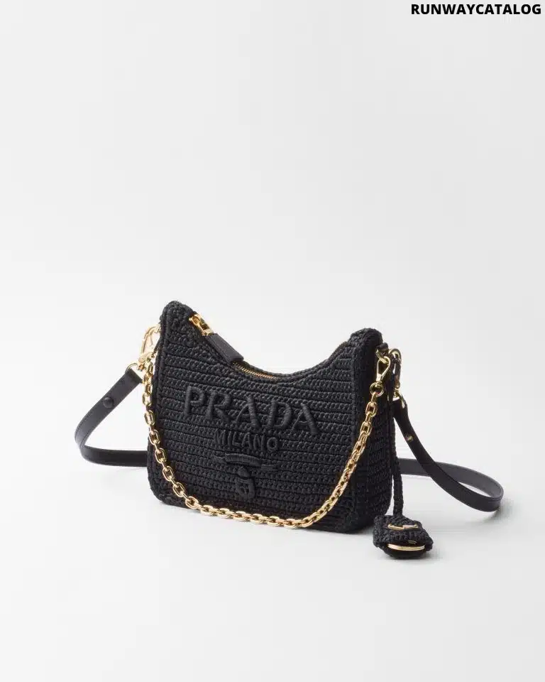 Prada Re-edition crochet mini-bag - Image 2