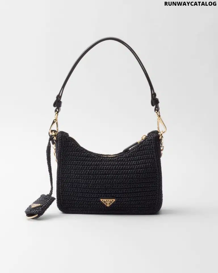 Prada Re-edition crochet mini-bag - Image 3