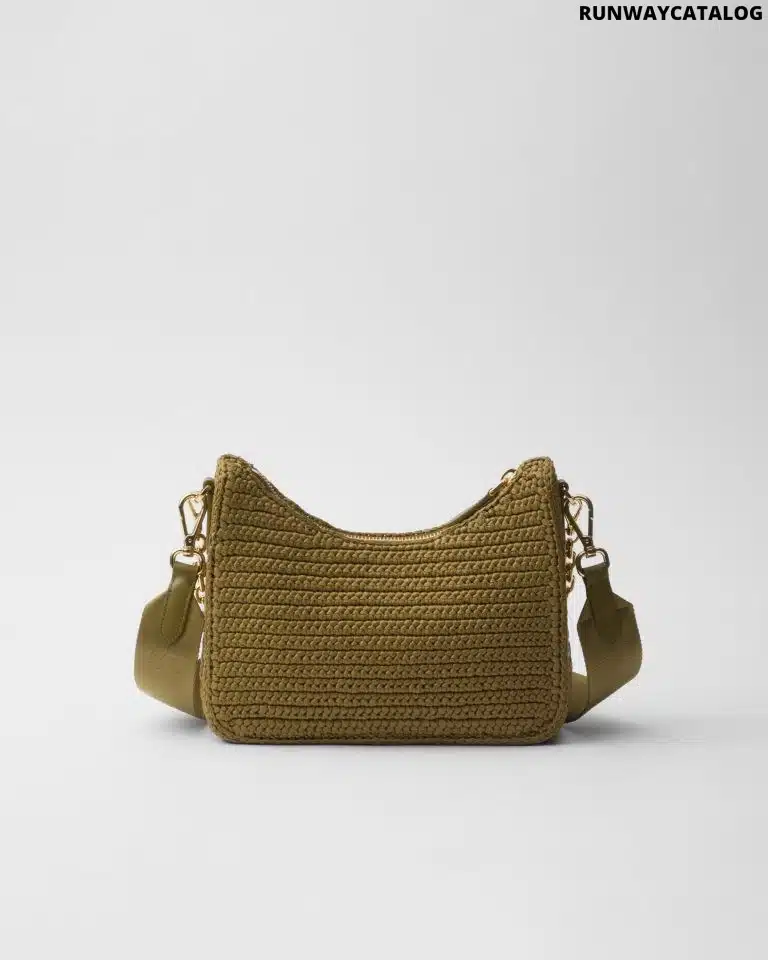 Prada Re-edition crochet mini-bag - Image 2