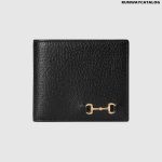 GUCCI BI-FOLD WALLET WITH HORSEBIT