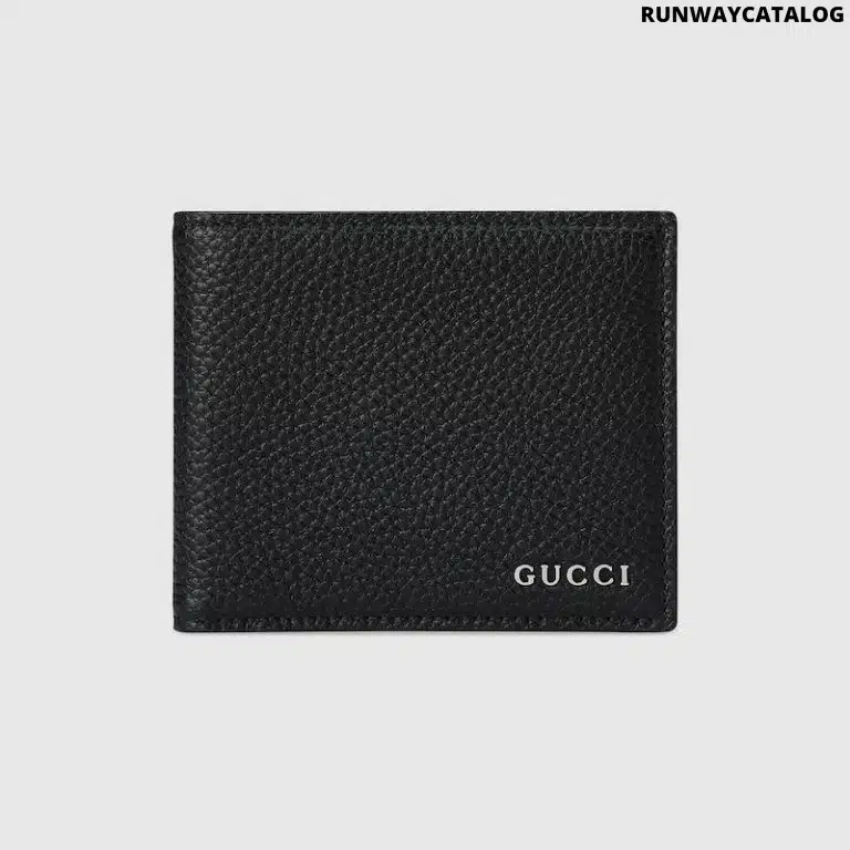 GUCCI BI-FOLD WALLET WITH GUCCI LOGO