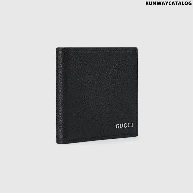 GUCCI BI-FOLD WALLET WITH GUCCI LOGO - Image 5