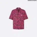 Dior Italic Short-Sleeved Shirt